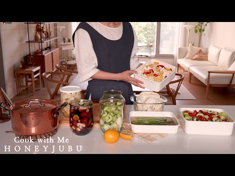 Start your day refreshingly with brunch & salad! | Cook with me