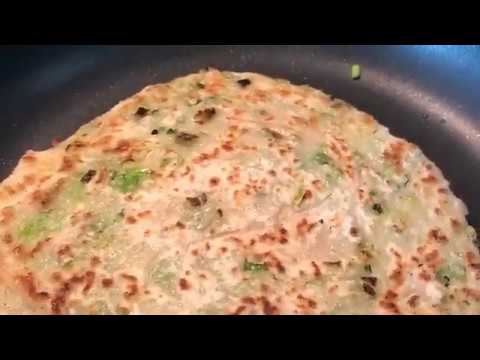 Stay At Home - Homemade Onion Pancake (自製蔥油餅) - first try