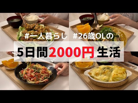 【平日2000円生活】贅沢週間🤤夏野菜レシピ🥒🍅明太ポテトグラタン/唐揚げ/トマトと大葉パスタ…etc