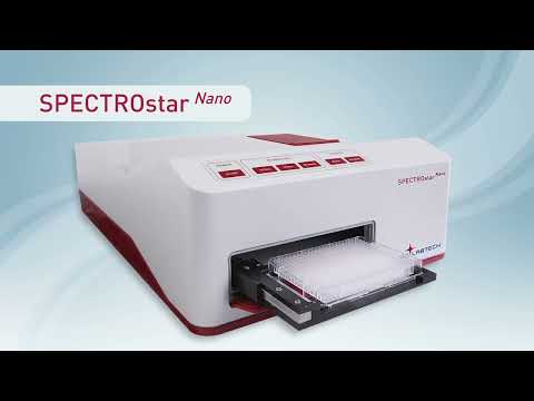 SPECTROstar Nano- Microplate, Cuvette and Low Volume DNA Absorbance Reader