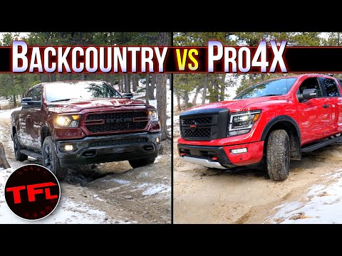 Ram BackCountry vs. Nissan Titan: Can These Two Off-Road Trucks Conquer The Ironclads?