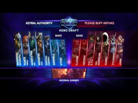 Astral Authority vs. Please Buff Arthas - Match 11 - HGC Fall Championship 2016