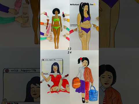 4 Deep meaningful art about women💔 😢 #shorts #jyotiartandcraft #deep #art #youtubeshorts #trending