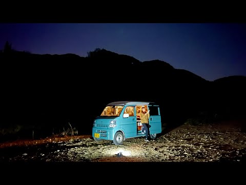 Car Camping | Okinawa, Japan | Happy New Year in the Camper Van | Minivan Life