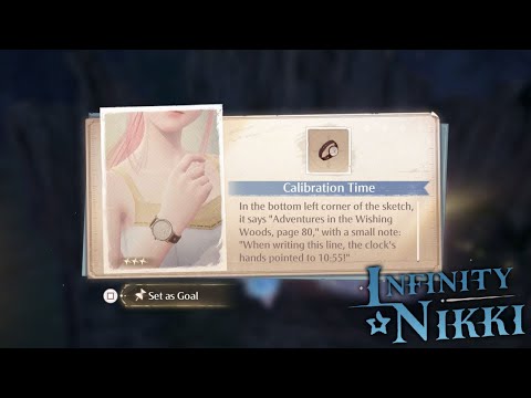 Calibration Time Sketch Location - Chic Elegance Bracelet Accessory | Infinity Nikki