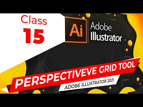 Adobe Illustrator full course | Perspective Grid Tool | Class 15 | Design Planet | Graphics Design