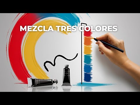 Cómo crear el color negro usando solo tres colores