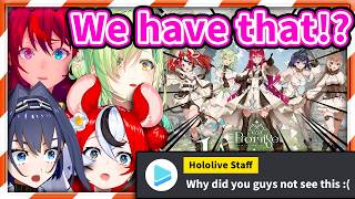 Promise Girls being Oblivious with Their Own Merch made HoloStaff Sad 【HololiveEN】