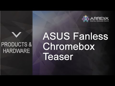 ASUS Fanless Commercial Chromebox Teaser