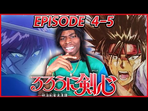 ⚔️KENSHIN VS ZANZA‼️| Rurouni Kenshin |S1| Episode 4-5 | REACTION