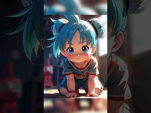 Little Bulma #shorts #dragonball #ai #vegeta #bulma #dbz