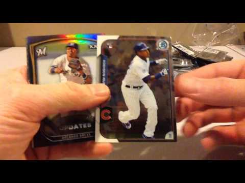 2015 Bowman Chrome Baseball Hobby Break