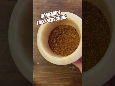 Today on the Homestead: Create Your Own Taco Seasoning | Healthy, Chemical Free Recipe #shorts