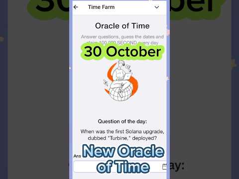 Time farm Answer Today 30 October Time farm combo#combo #30october2024 #airdrop #answer #Today #code