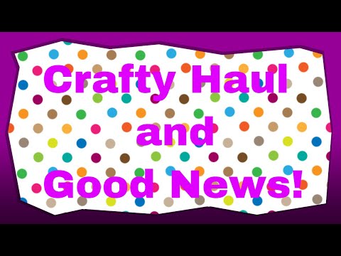 Fun Christmas online Craft Haul and Life Update