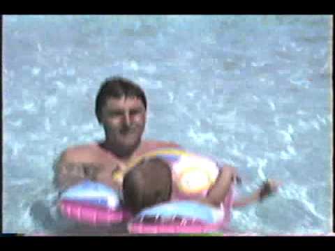 89 Borrego Mel in the Pool with Mom Dad