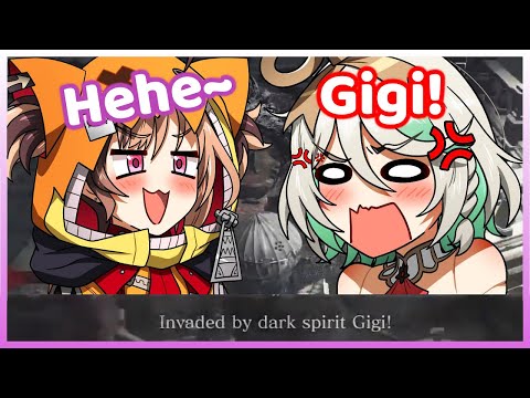 Cecilia Got Invaded by Gigi in Dark Soul 3 is Hilarious~ (Hololive)