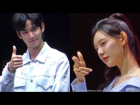 Kim Soo Hyun and Kim Jiwon at the Jakarta fan meeting || Soowon In Love part XV