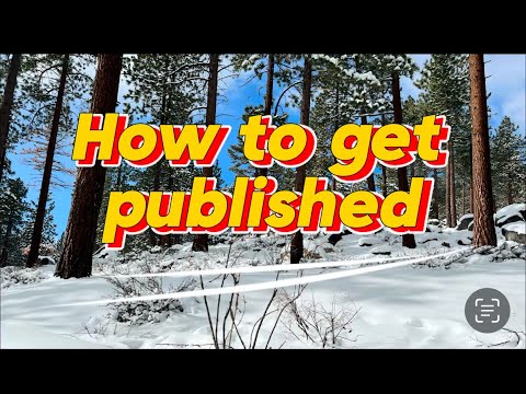 Book on how to get published