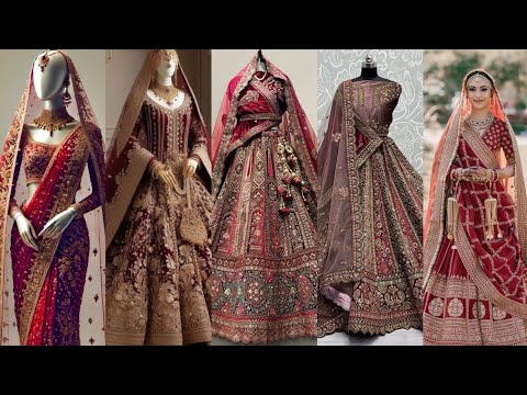 The Most Romantic Indian Bridal Wedding Outfits of All Time!||@Aaimafashion