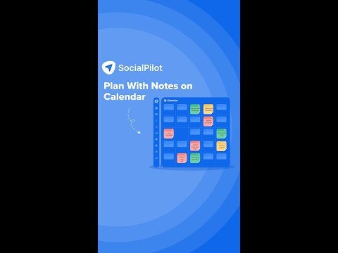 Add Notes to Your Content Calendar