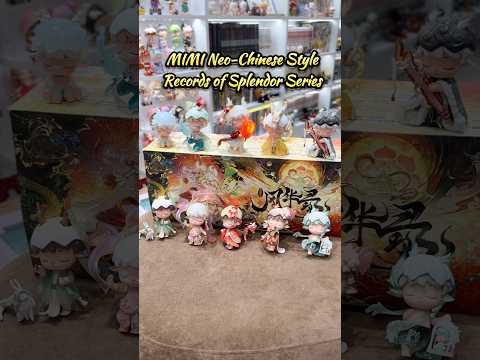 Unboxing MIMI Neo-Chinese Style Records of Splendor Series #blindbox #MIMI #heyone #arttoys