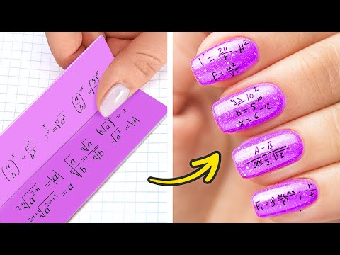 DIY SCHOOL HACKS || Back-to-School Hacks And Drawing Tips by 123 GO! Planet