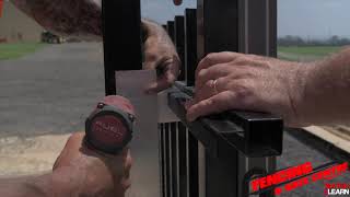 How To Install A Sliding Gate From Scratch! The Easy Way!