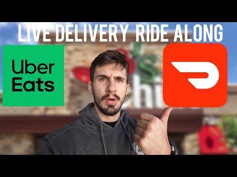 LIVE Cherry Picking Uber Eats / DoorDash Orders LUNCH SHIFT