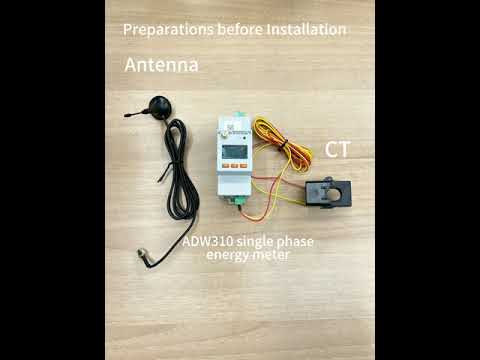 Acrel Electric | Installation Video of ADW310 Wireless Single Phase WIFI Energy Meter