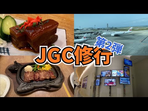 【JGC修行Vlog#2】羽田－那覇を1日で2往復しながら沖縄料理をいただきました！