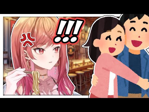 Ririka Got Irritated By A Random Couple in A Ramen Restaurant【Hololive】