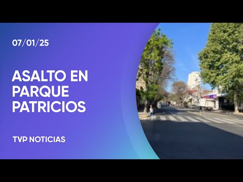 Violento asalto a una familia en Parque Patricios