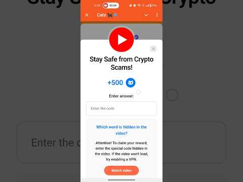 stay safe from crypto scams#catsairdroplisting #catsairdrop #airdrops #stay safefromcrypto#airdrops