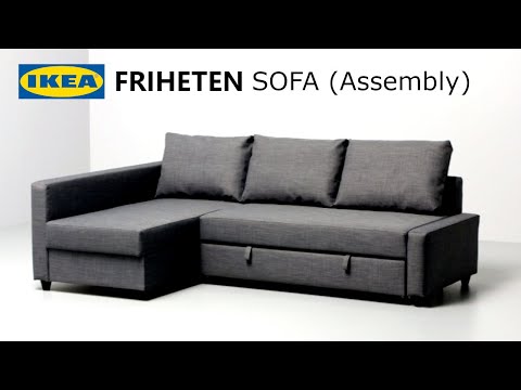 IKEA FRIHETEN Sofa - Unbox & Assembly