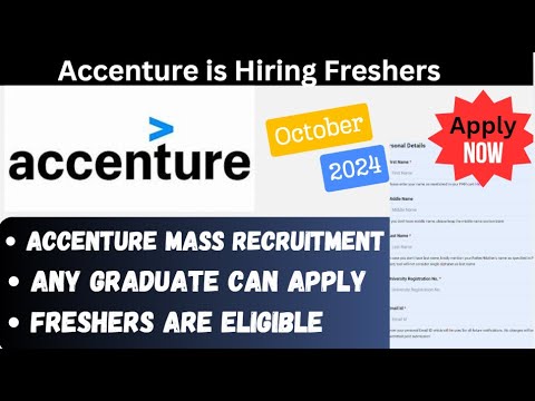 Accenture Hiring Now! No Experience Required | All Graduates Eligible!