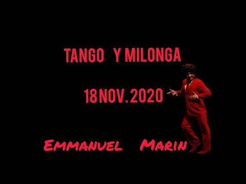 #tango #milonga #clase clase 18 de Nov. 2020 Emmanuel Marin