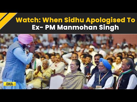 Manmohan Singh Death: When Navjot Singh Sidhu Apologised To Ex-PM Manmohan Singh And Called Him...