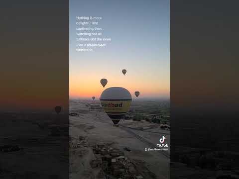 ive been having dreams #Luxor #hotairballoon #Sunrise