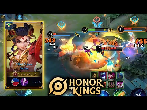 NEZHA JUNGLE TANK BUILD IS BROKEN! - HONOR OF KINGS