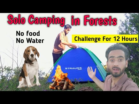 Solo Camping in Kashmir | Night Camping in kashmir