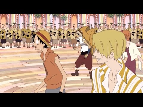 The strawhats find the baron omatsuri island (baron omatsuri and the secret island)