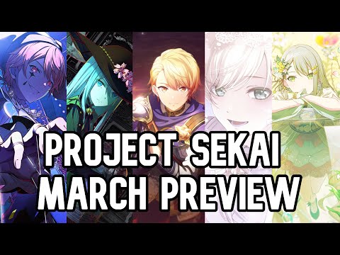 MARCH GACHA PREVIEW - PROJECT SEKAI GLOBAL