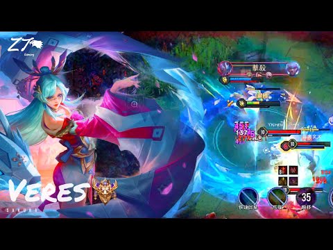 緋淚.櫻吹雪 🌺 | Arena of Valor 操作精華輯 Ep 6 櫻吹雪中翩起舞 X Endless Sky 【 贊恩 Zayn 】