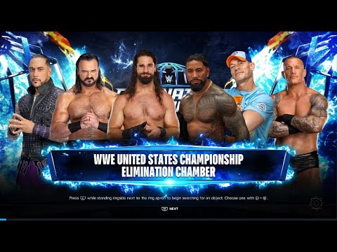 WWE 2K24 ELIMINATION CHAMBER MATCH FOR THE UNITED STATES CHAMPIONSHIP!