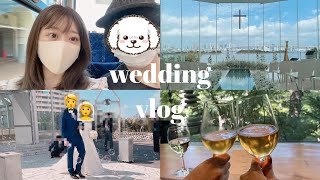 【vlog】東京で結婚式場巡り💍｜ところが複雑な結末…｜お台場 舞浜 白金台💍