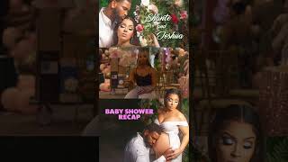 snippet from a baby shower recap video #teamrichtv