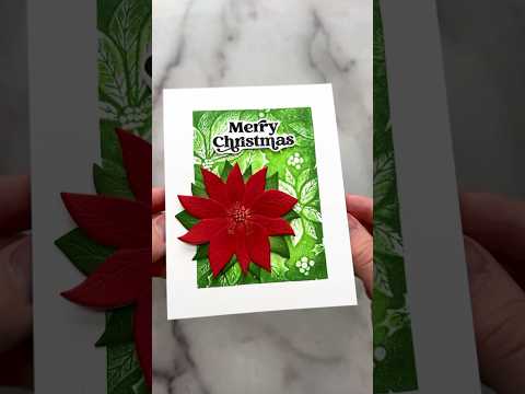 Make An EASY DIY Christmas Card With Me!🎄 #asmr #asmrsounds #craft