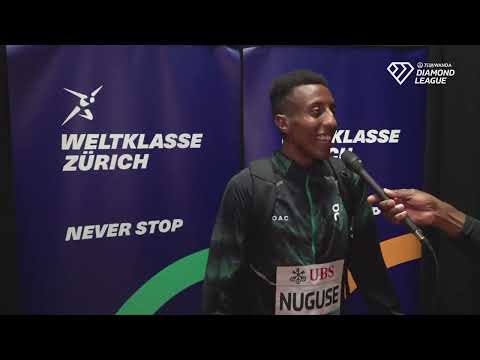 Yared Nuguse 1500m 1st At The Zurich Diamond League