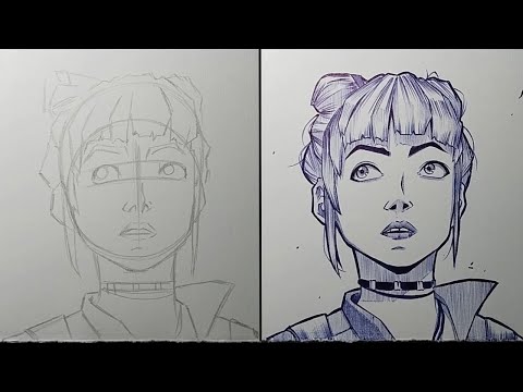 How To Draw Powder Step By Step - [Arcane]